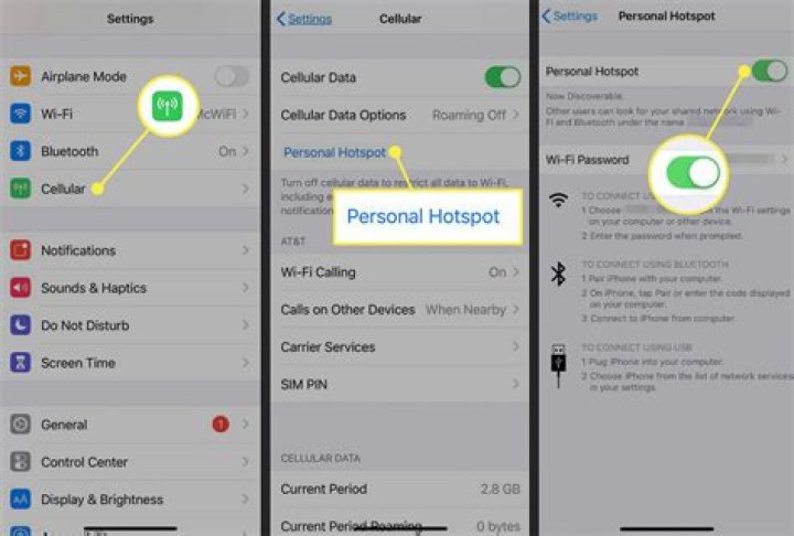 Can I tether internet from my iPhone?