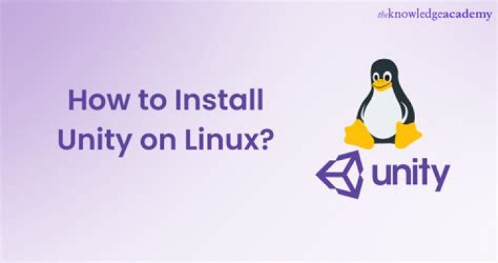 Can you install unity on Linux?
