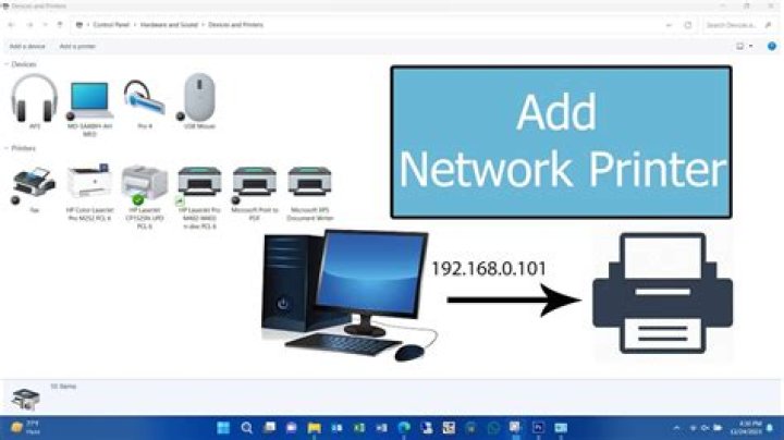 How do I connect to a network printer without the password?