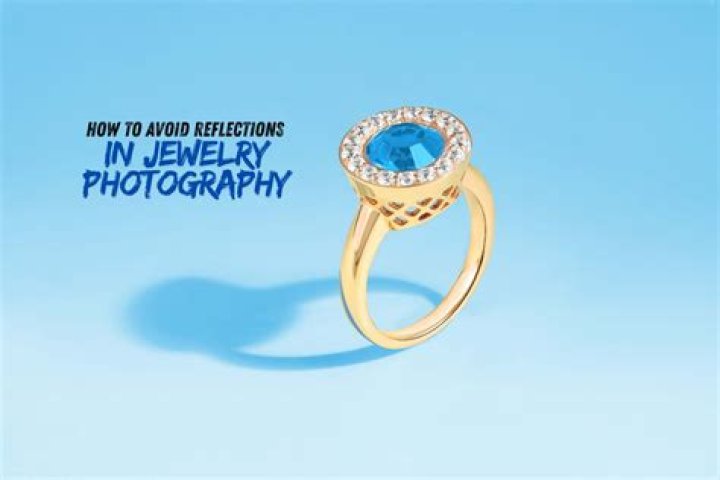How do you avoid reflection in jewelry photography?