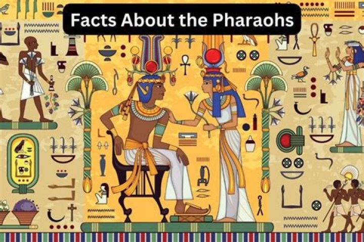 What are three facts about pharaohs?