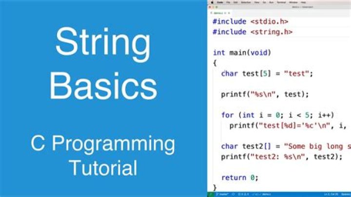 What does string line mean C++?