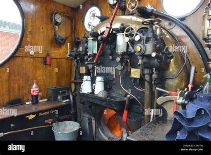What is a train footplate?