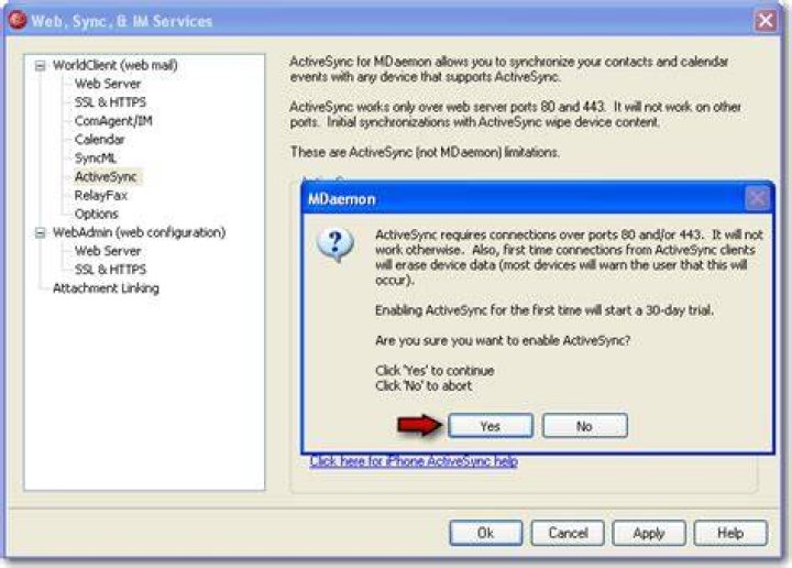 What is MDaemon ActiveSync?